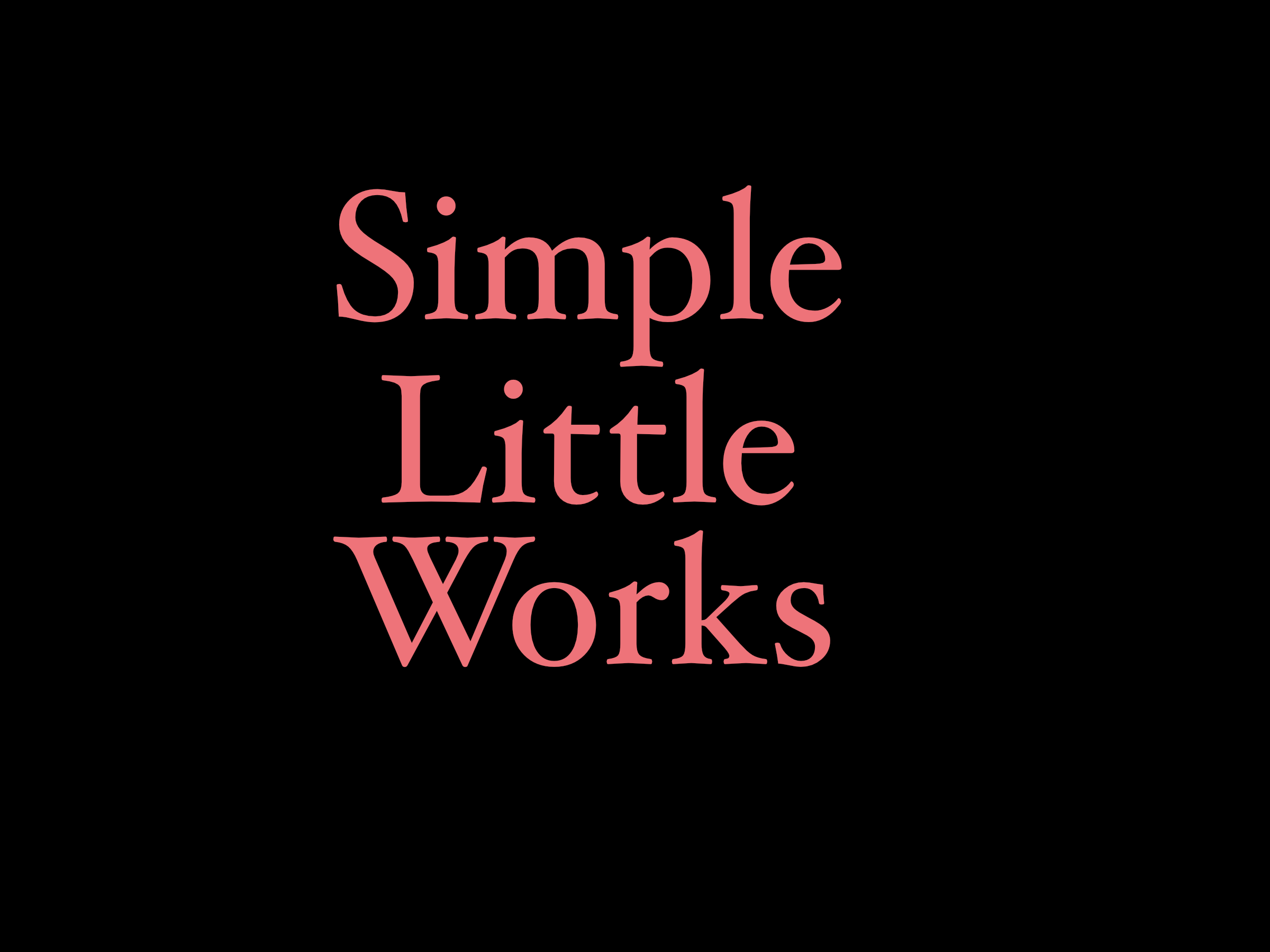 Simple Little Works